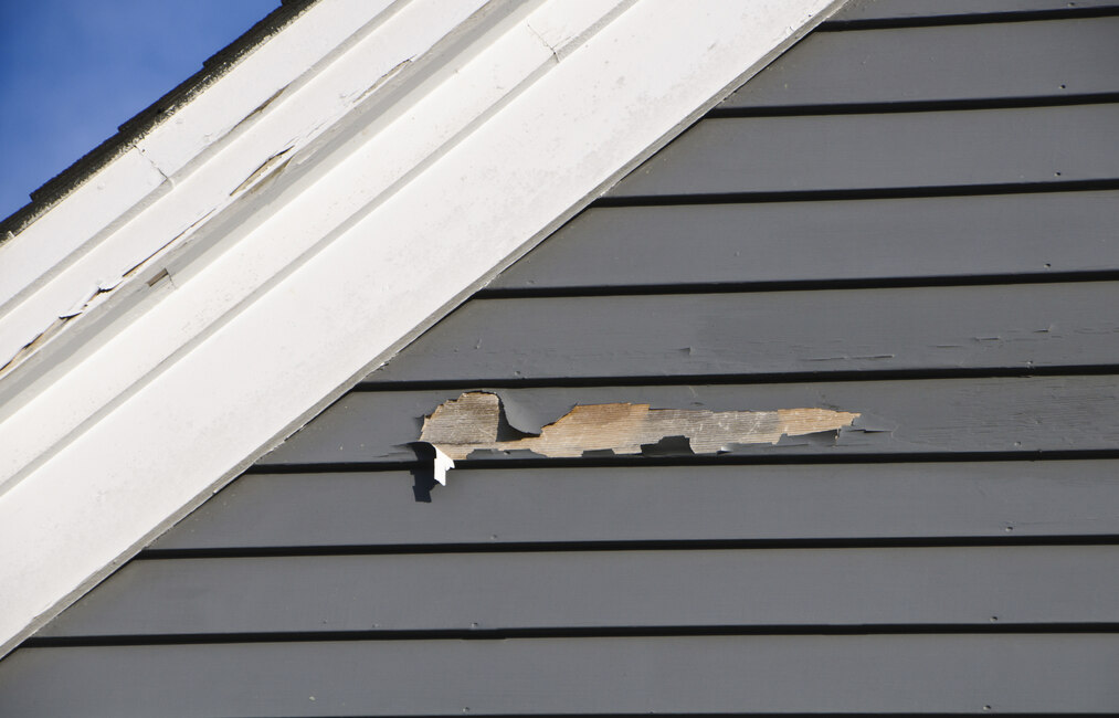 how to fix peeling trim paint